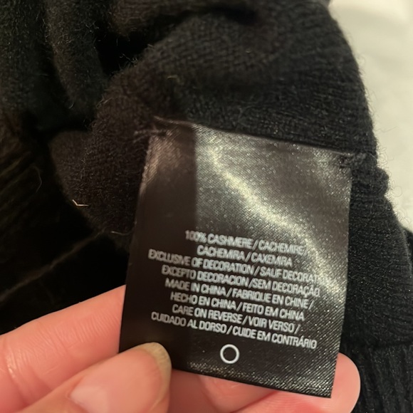 ELIE TAHARI cashmere top. Jewelled neckline and around tank and underarms. Glam! - Picture 5 of 5